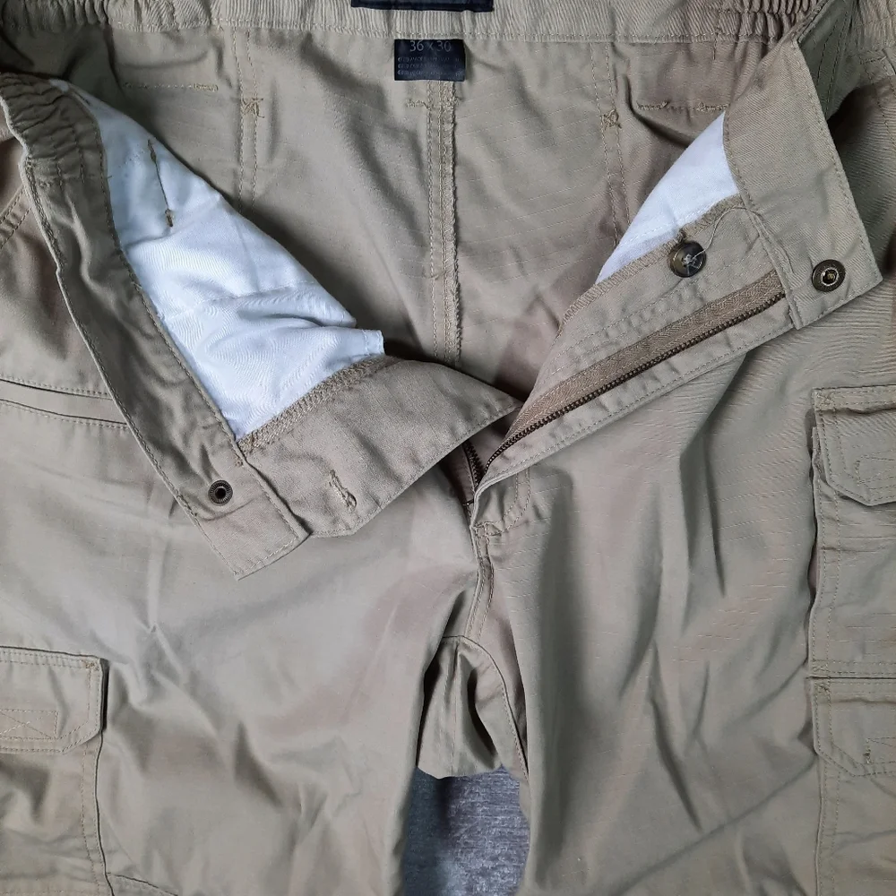 5.11 Tactical Taclite Pro Ripstop Cargo Utility Pants Tan SZ 36x30